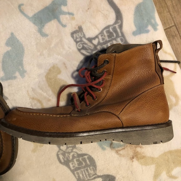 Mens Dockers brown boots. Size 11.5. Used in good condition. - Picture 6 of 10